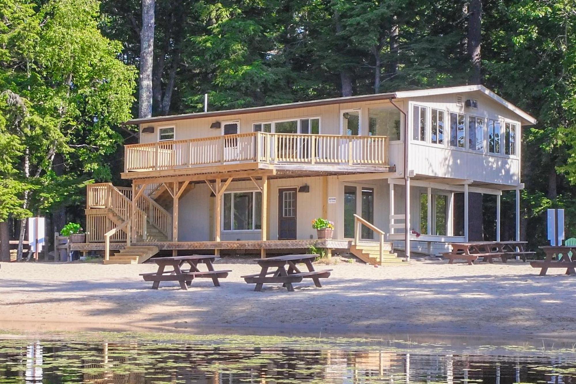 Moose Pond Retreat Bridgton Exterior foto