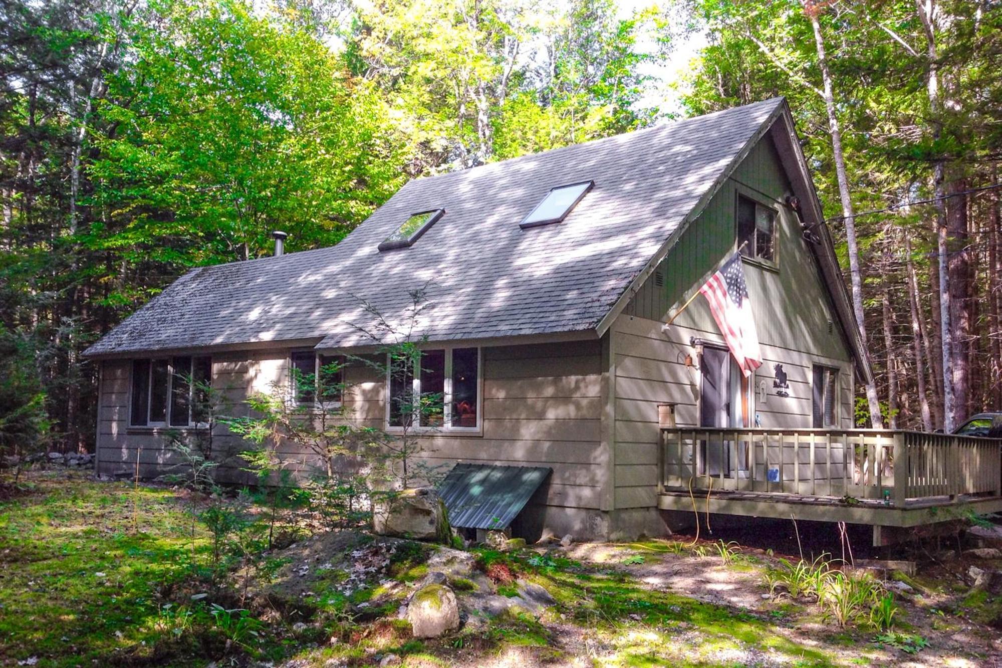 Moose Pond Retreat Bridgton Exterior foto